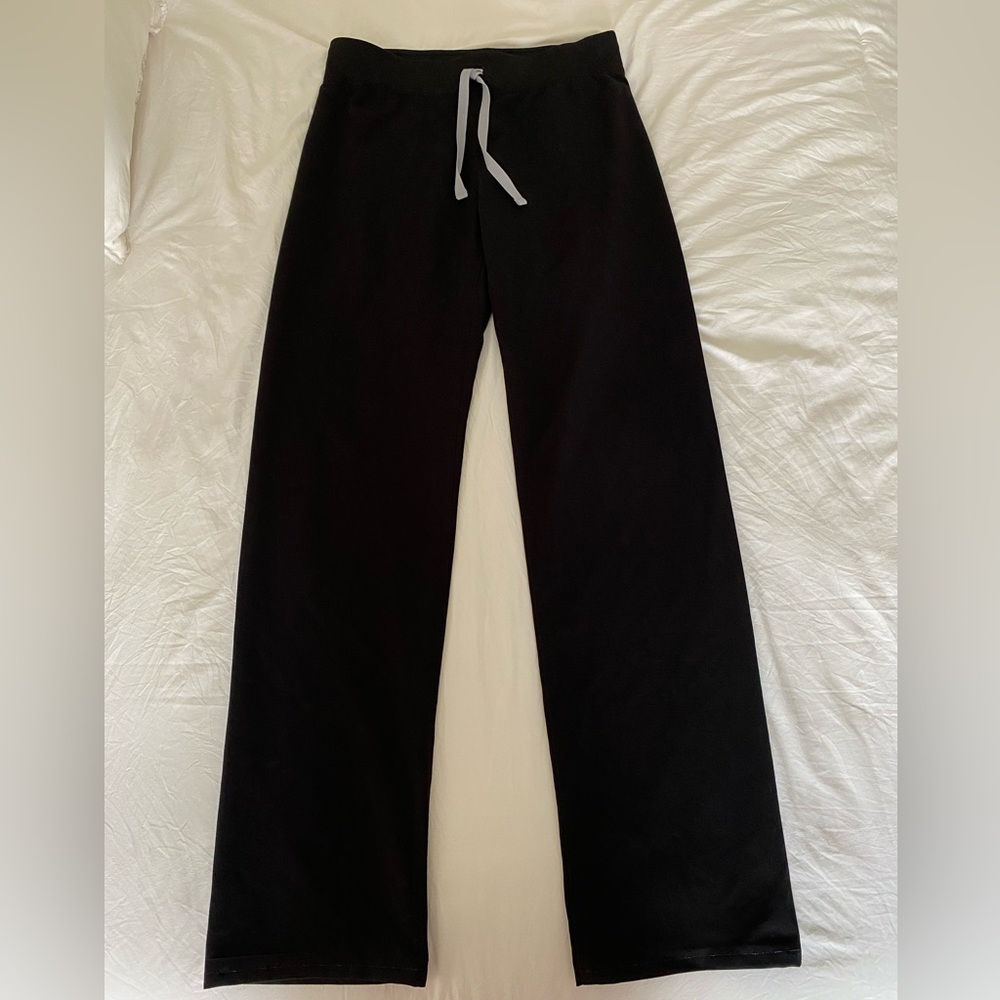 Figs Scrubs black Livingston pants. Small Tall with adjusted inseam.